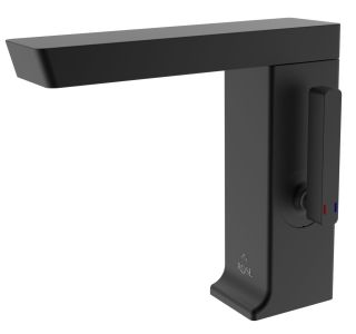 Смеситель для раковины Rose R1801H чёрный матовый